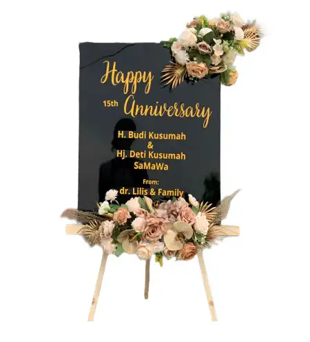 Papan Bunga Akrilik Gunungtugel