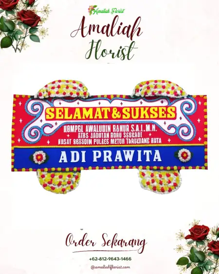 Papan Bunga Ucapan Selamat Gunungtugel
